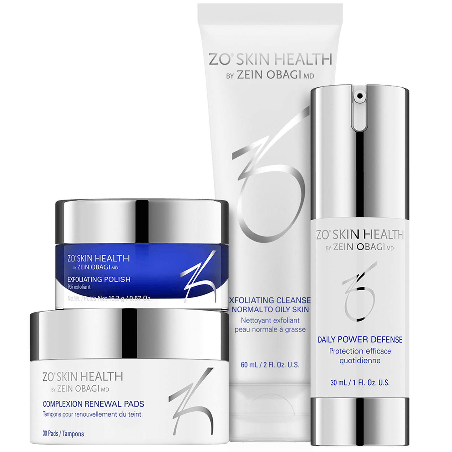 ZO® Skin Health - Daily Skincare Program (Set mit 4 Produkten) - bellederma®