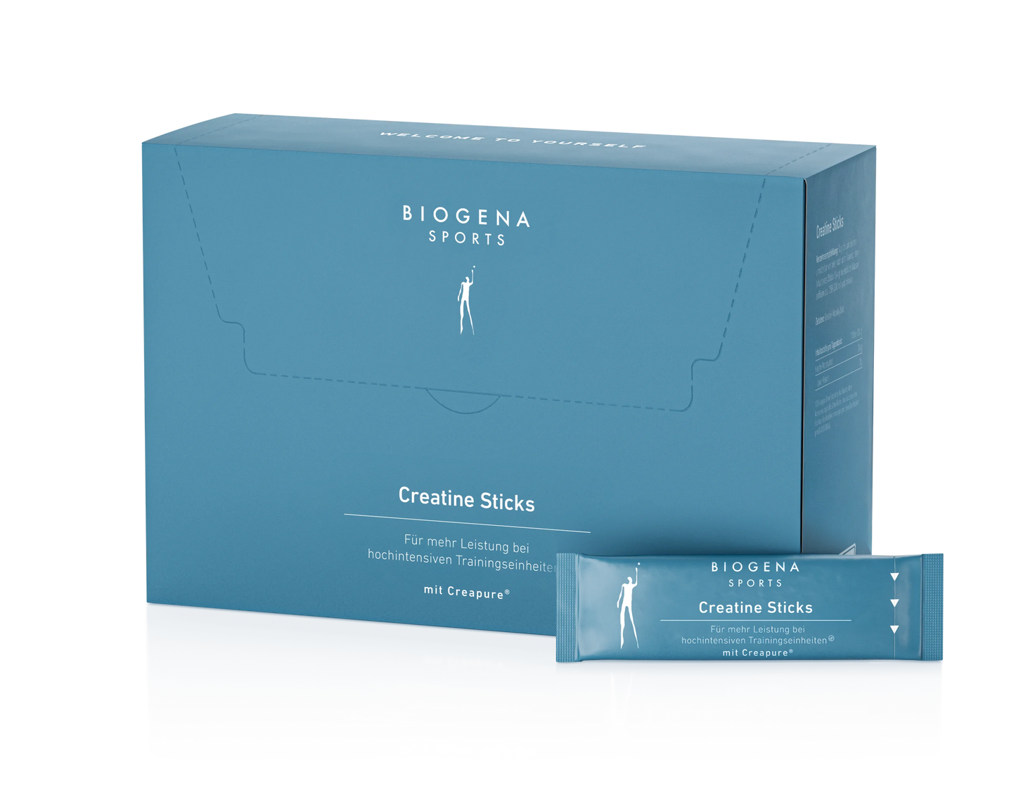 BIOGENA SPORTS - Creatine Sticks – 3 g Creapure®