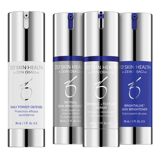 ZO® Skin Health - Skin Brightening Program + Texture Repair (Set mit 4 Produkten) - bellederma